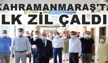 Kahramanmaraş’ta ilk ders zili çaldı!