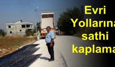 Evri Yollarına sathi kaplama.