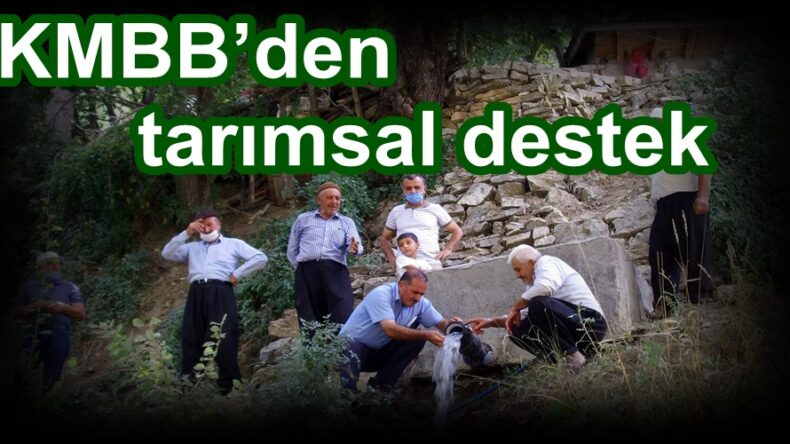 KMBB’den tarımsal destek!