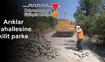 Arıklar Mahallesine kilit parke!