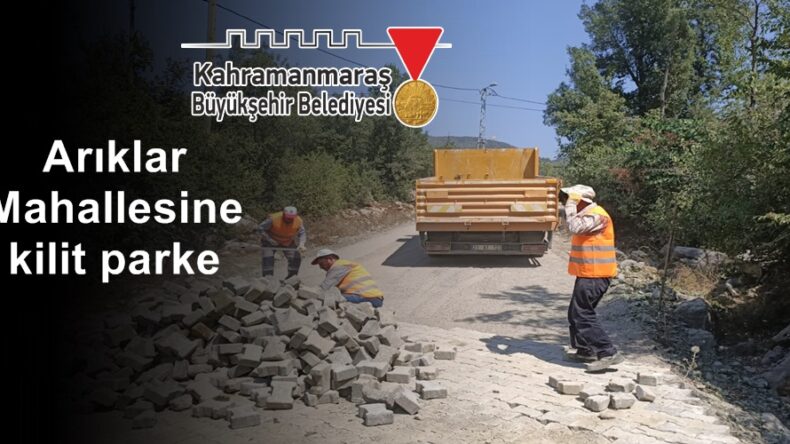 Arıklar Mahallesine kilit parke!