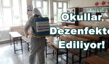 Okullar Dezenfekte Ediliyor!