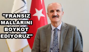 FRANSIZ MALLARINI BOYKOT EDİYORUZ!