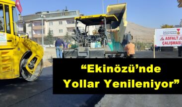 “Ekinözü’nde Yollar Yenileniyor”