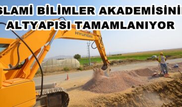 İSLAMİ BİLİMLER AKADEMİSİNİN ALTYAPISI TAMAMLANIYOR!
