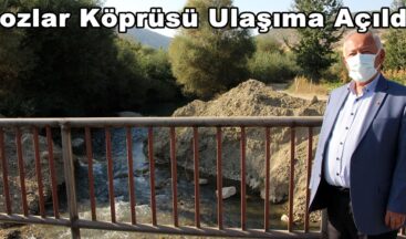 Bozlar Köprüsü Ulaşıma Açıldı!