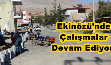 Ekinözü’nde Çalışmalar Devam Ediyor!