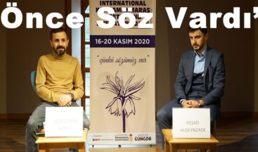 “Önce Söz Vardı”