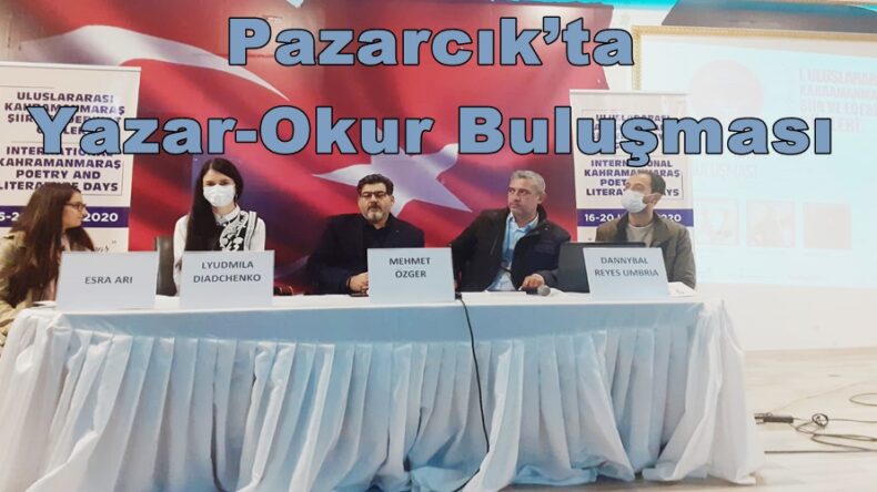 Pazarcık’ta Yazar-Okur Buluşması