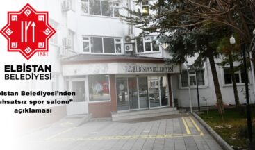 Elbistan Belediyesi’nden ‘ruhsatsız spor salonu” açıklaması!