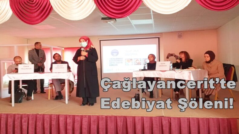 Çağlayancerit’te Edebiyat Şöleni!