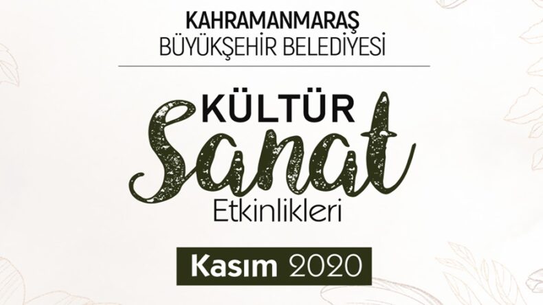 Kültür Sanat Etkinlikleri Başlıyor!