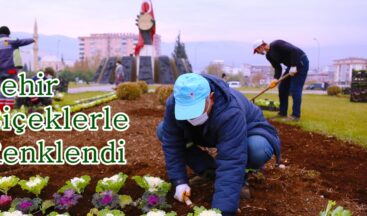 Şehir Çiçeklerle Renklendi