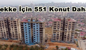 Tekke İçin 551 Konut Daha!