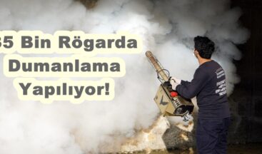 35 Bin Rögarda Dumanlama Yapılıyor!