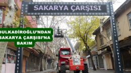 DULKADİROĞLU’NDAN SAKARYA ÇARŞISI’NA BAKIM!