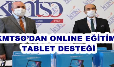 KMTSO’DAN ONLINE EĞİTİME TABLET DESTEĞİ