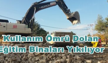 Kullanım Ömrü Dolan Eğitim Binaları Yıkılıyor!