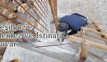 Yeşilgöz’e Menfez ve İstinat Duvarı