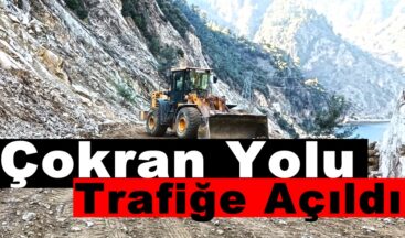 Çokran Yolu Trafiğe Açıldı.