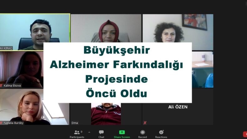 Büyükşehir Alzheimer Farkındalığı Projesinde Öncü Oldu.
