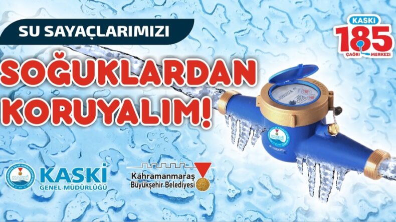 SU BORULARINI VE SAYAÇLARIMIZI DONMA TEHLİKESİNE KARŞI KORUYALIM