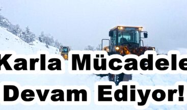 Karla Mücadele Devam Ediyor.