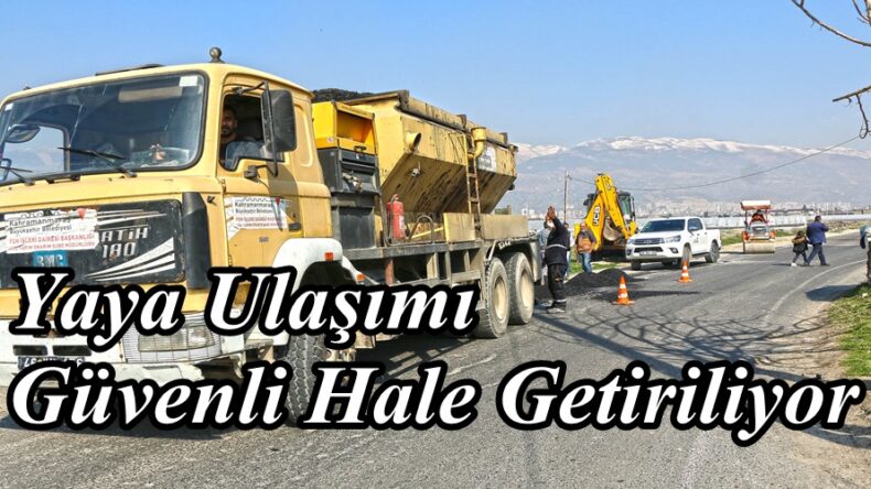 Yaya Ulaşımı Güvenli Hale Getiriliyor.