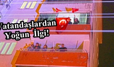 Vatandaşlardan Yoğun İlgi.