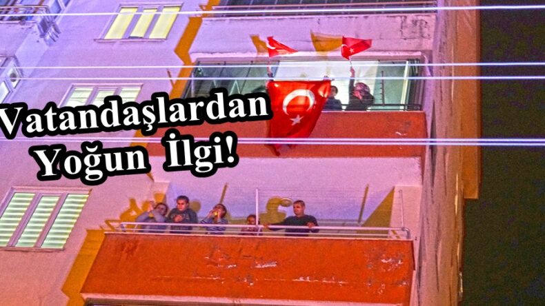 Vatandaşlardan Yoğun İlgi.