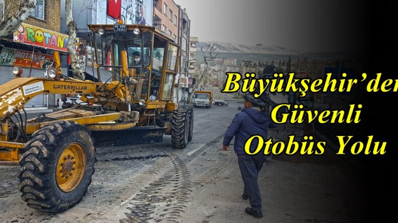 Büyükşehir’den Güvenli Otobüs Yolu!