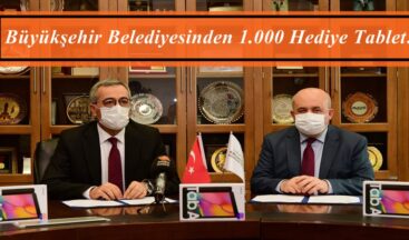 Büyükşehir Belediyesinden 1.000 Hediye Tablet!