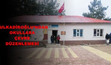 DULKADİROĞLU’NDAN OKULLARA ÇEVRE DÜZENLEMESİ