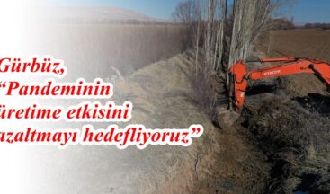 Gürbüz, “Pandeminin üretime etkisini azaltmayı hedefliyoruz”