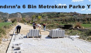 Andırın’a 6 Bin Metrekare Parke Yol!