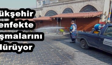 Büyükşehir Dezenfekte Çalışmalarını Sürdürüyor.