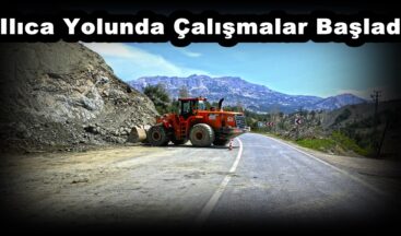 Ilıca Yolunda Çalışmalar Başladı.