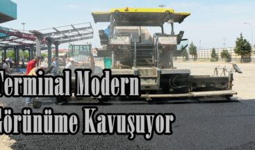 Terminal Modern Görünüme Kavuşuyor.