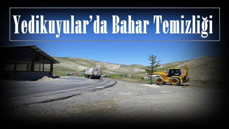 Yedikuyular’da Bahar Temizliği.