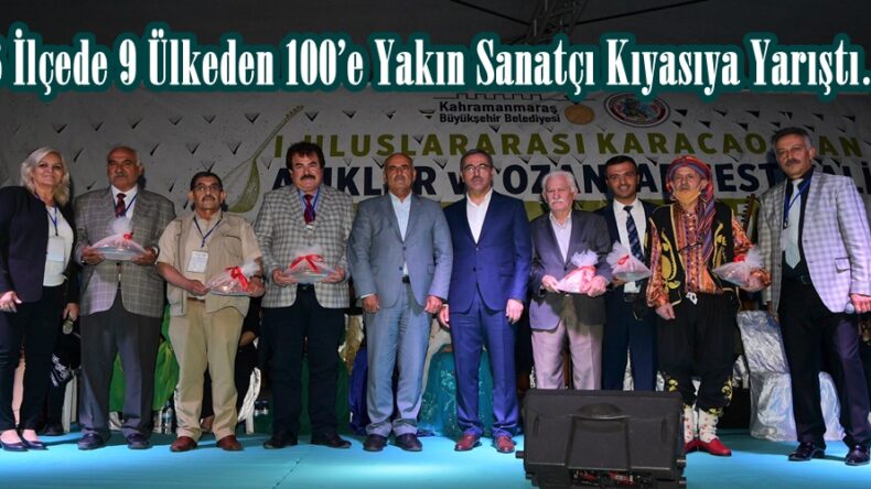 6 İlçede 9 Ülkeden 100’e Yakın Sanatçı Kıyasıya Yarıştı!