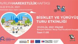 Avrupa Hareketlilik Haftası’nda Yürüyüş ve Bisiklet Turu Etkinliği!