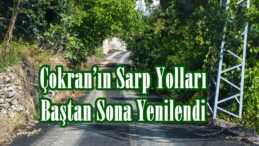 Çokran’ın Sarp Yolları Baştan Sona Yenilendi!