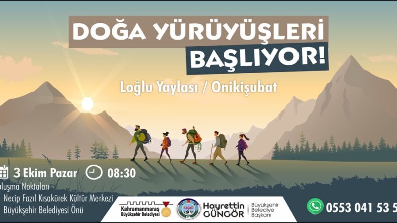 Doğa Yürüyüşleri’nde Yeni Rota Loğlu Yaylası!