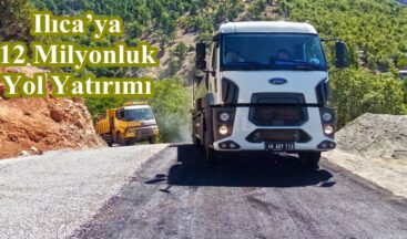 Ilıca’ya 12 Milyonluk Yol Yatırımı!