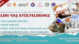 İleri Yaş Atölyeleri’nde Başvurular Başlıyor!