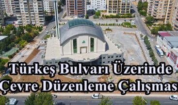 Türkeş Bulvarı Üzerinde Çevre Düzenleme Çalışması