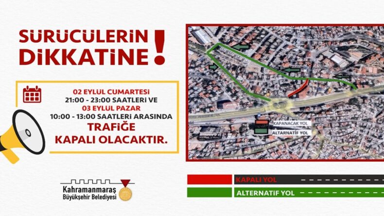 Sürücülerin Dikkatine!