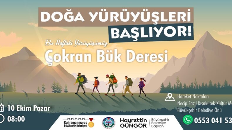 Doğa Yürüyüşlerinde Yeni Rota Çokran!