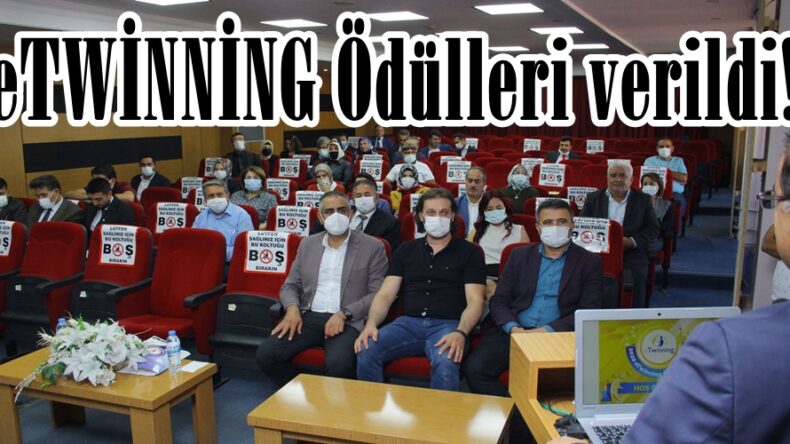 eTWİNNİNG Ödülleri verildi!