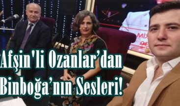 Afşin’li Ozanlar’dan Binboğa’nın Sesleri!